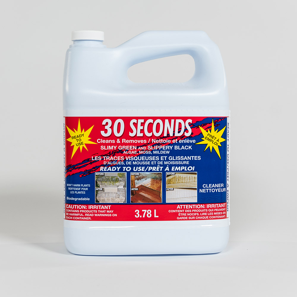 30 Seconds Outdoor Cleaner, 5 Gallon - Concentrate : : Patio, Lawn  & Garden