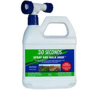 Be Careful! Using 30 Seconds Outdoor Cleaner on Mildewed Fence 